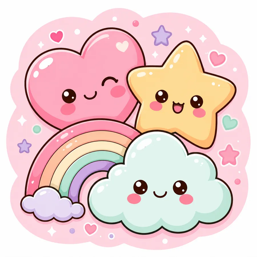 Cute Stickers — free printable stickers