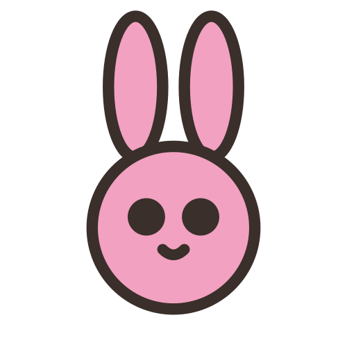 Easter Bunnies free printable stickers